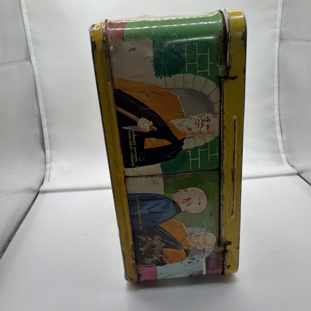 Kung Fu 1974 Vintage Metal Lunch Box No Thermos. David Carradine. - Picture 7 of 8